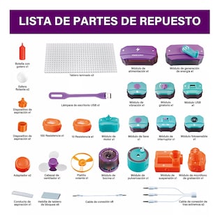 Foto 6 | Foto 6 | Conjunto de Juguetes Para Ensamblar Experimentos Circuitos Colores