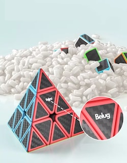 Foto 4 | Foto 4 | Paquete 5 Cubos Cobra Belug 2x2 3x3 Megaminx Pyraminx Y Skewb