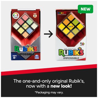 Foto 5 | Foto 5 | Juguete De Rompecabezas Rubik's Cube Impossible Original 3x3 Para Más De 8 Años - Venta Internacional.