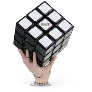 Foto 1 | Foto 1 | Cubo De Rubik: Cubo De Miércoles En Escala De Grises De La Serie De Televisión - Venta Internacional.