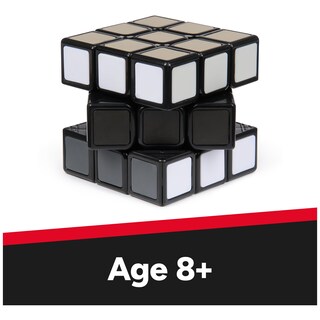 Foto 2 | Foto 2 | Cubo De Rubik: Cubo De Miércoles En Escala De Grises De La Serie De Televisión - Venta Internacional.