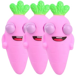 Foto 2 | Foto 2 | Squishys Zanahoria Smilefun Mxpyc-003 3 Pieza Rosa