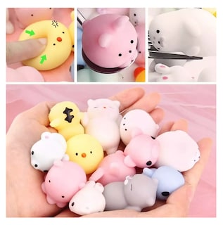 Foto 5 | Foto 5 | Juguete Squishy Lab.G Kawaii Antiestrés Mochi 64 Piezas