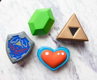 Foto 5 | Foto 5 | Bola Antiestrés De Espuma Paladone The Legend Of Zelda Triforce - Venta Internacional.