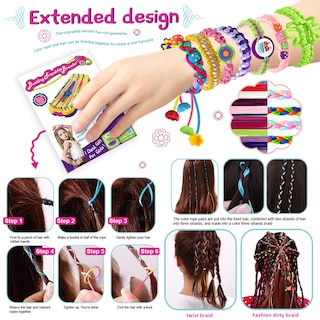Foto 4 | Foto 4 | Venta Internacional - Kit De Fabricación De Pulseras De Amistad Topdiaos Con Telar De Pulsera
