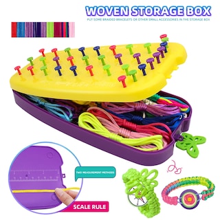Foto 5 | Foto 5 | Venta Internacional - Kit De Fabricación De Pulseras De Amistad Topdiaos Con Telar De Pulsera