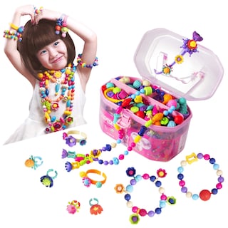 Foto 1 | Foto 1 | Kit Para Hacer Joyas Biranco. Pop Beads Para Niñas De 3 A 7 Años - Venta Internacional.