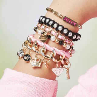 Foto 3 | Foto 3 | Kit De Pulseras Make It Real Juicy Couture Con Cadenas Y Dijes Para Mayores De 8 Años - Venta Internacional.