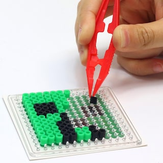 Foto 3 | Foto 3 | Set Pixel Art Tara Toys Minecraft Con 800 Cuentas Para Niños - Venta Internacional.
