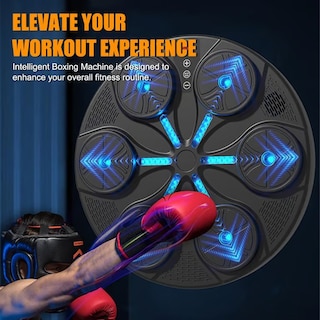 Foto 2 | Foto 2 | Máquina De Boxeo Musical Bluetooth Con 1 Par De Guantes