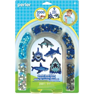 Foto 1 | Foto 1 | Kit De Actividades Fuse Bead Perler 'shark' Para Niños Con 2004 Unidades - Venta Internacional.