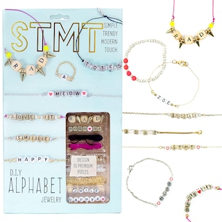 Foto 1 | Foto 1 | Set De Joyas Stmt Diy Alphabet Para Niños Y Adolescentes De 8 A 11 Años - Venta Internacional.