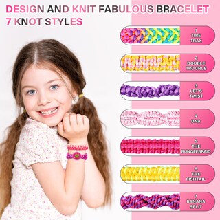 Foto 2 | Foto 2 | Kit De Fabricación De Pulseras De Amistad Dpai Para Niñas Mayores De 6 Años Con Caja - Venta Internacional.