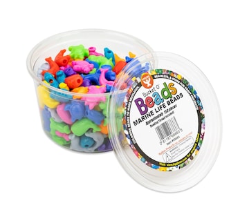 Foto 1 | Foto 1 | Beads Hygloss Sea Life Con Diseño De Animales Marinos, 25 Mm, 150 Unidades - Venta Internacional.