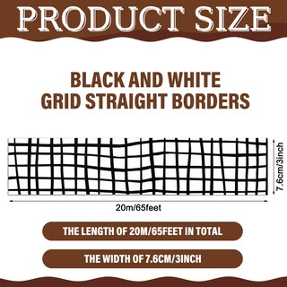 Foto 2 | Foto 2 | Tablón De Anuncios Borders Zonon Con Lunares Blancos Y Negros, 20 M - Venta Internacional.