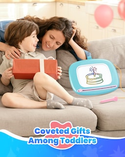 Foto 7 | Foto 7 | Tablero De Dibujo Magnético Seimome Para Niños De 1 A 2 Años - Venta Internacional.