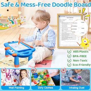 Foto 3 | Foto 3 | Tablero De Dibujo Magnético Yubaleer Para Niños Pequeños De 1 A 3 Años - Venta Internacional.