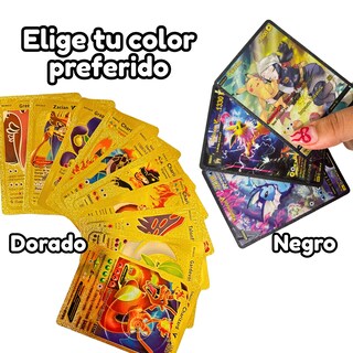 Foto 2 | Foto 2 | 50 Cartas Doradas Coleccionable Holográficas Plásticas Anime (dorado)