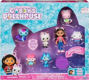 Foto 1 | Foto 1 | Set Deluxe 7 Figuras La Casa de Muñecas de Gabby con Accesorio