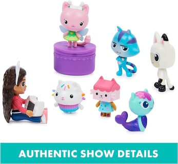 Foto 3 | Foto 3 | Set Deluxe 7 Figuras La Casa de Muñecas de Gabby con Accesorio