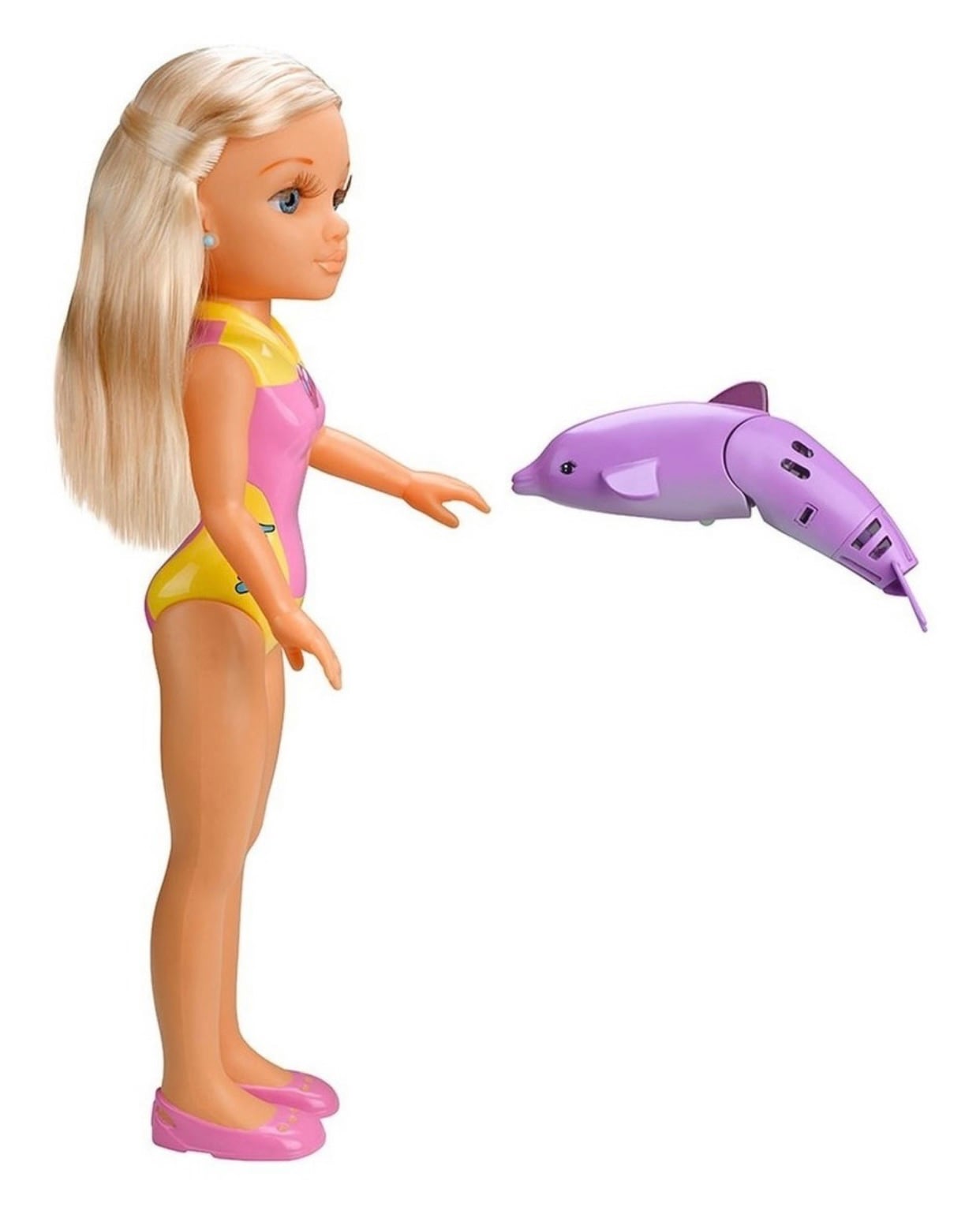 Juguete Nenuco Delfin Muñeca Nancy Nado Entre Delfines