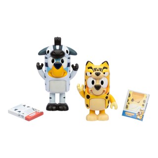 Foto 2 | Foto 2 | Disfraces De Bluey Animal, Paquete De 2 Figuras, 2.5 Pulgadas Con Accesorios - Venta Internacional.