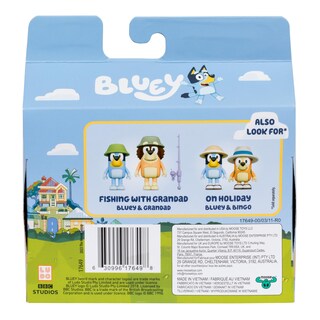 Foto 3 | Foto 3 | Disfraces De Bluey Animal, Paquete De 2 Figuras, 2.5 Pulgadas Con Accesorios - Venta Internacional.