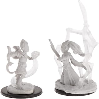 Foto 3 | Foto 3 | Druida Gnomo Sin Pintar En Miniatura De Wizkids Pathfinder Deep Cuts - Venta Internacional.