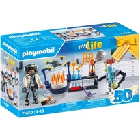 Playmobil My Life: Investigador Con Robots 71450