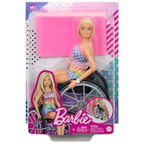 Barbie Fashionista Muñeca Silla De Ruedas Hjt13 Mattel