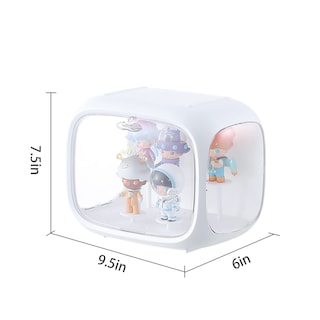 Foto 4 | Foto 4 | Vitrina Wmm Para Figuras Con Soporte Ajustable Con Luz - Venta Internacional.