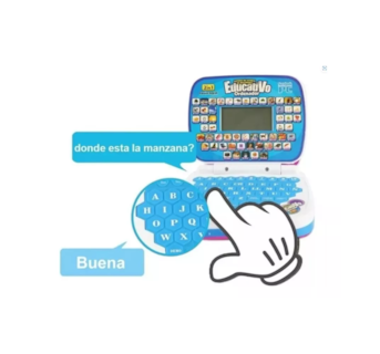 Foto 2 | Foto 2 | Laptop Didáctica Belug Azul Infantil