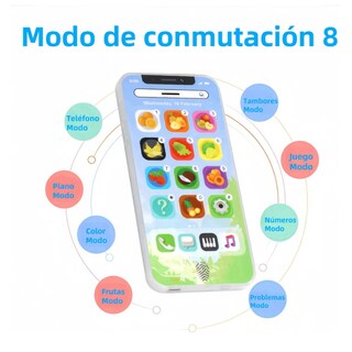 Foto 3 | Foto 3 | Tableta Y Teléfono Juguete 2pz Lab.g Azul