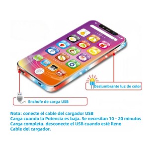 Foto 4 | Foto 4 | Tableta Y Teléfono Juguete 2pz Lab.g Azul