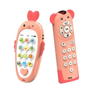 Foto 1 | Foto 1 | Telefono Didactico Belug Bebe Juguete Rosa Claro