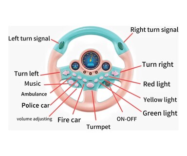 Foto 2 | Foto 2 | Volante de Juguete Lab.G con Sonido