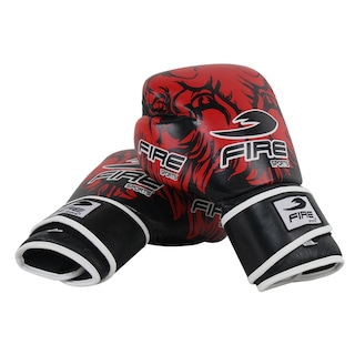 Foto 3 | Foto 3 | Guantes de Box Piel Fire Sports Entrenamiento Tigre 12oz