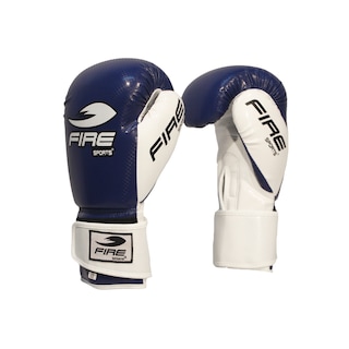 Foto 1 | Foto 1 | Guantes de Box PVC Fire Sports Entrenamiento 12oz color Azul