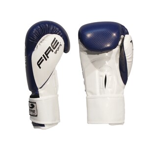 Foto 2 | Foto 2 | Guantes de Box PVC Fire Sports Entrenamiento 12oz color Azul