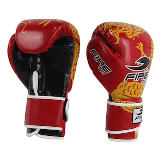 Foto 2 | Foto 2 | Guantes de Box Pvc Fire Sports Entrenamiento 12 Oz Dragon