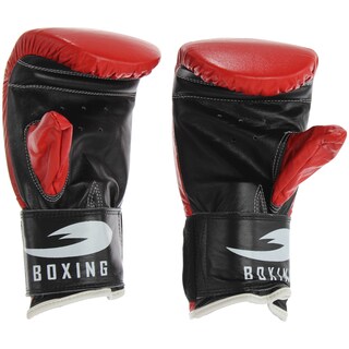 Foto 2 | Foto 2 | Par Guanteletas En Piel Fire Sports Entrenamiento Boxeo Rojo/negro T-chica