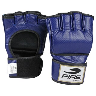 Foto 2 | Foto 2 | Guantes para Mma Fire Sports color Azul talla Mediana