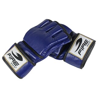 Foto 3 | Foto 3 | Guantes para Mma Fire Sports color Azul talla Mediana