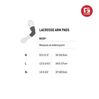 Foto 2 | Foto 2 | Almohadillas Para Brazos G-form Unhinged Lacrosse, Transpirables, Blancas, Para Adultos, L - Venta Internacional.