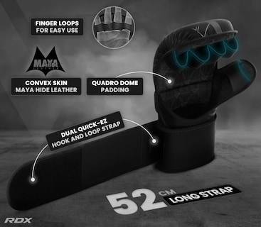 Foto 5 | Foto 5 | Guantes Mma Rdx Sparring Grappling Con Palma Abierta Para Hombre Y Mujer - Venta Internacional.