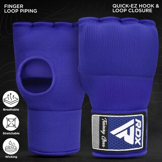 Foto 5 | Foto 5 | Guantes Interiores De Boxeo Rdx Gel Para Hombre Y Mujer, 100 Cm - Venta Internacional.