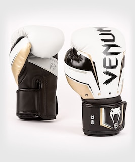 Foto 2 | Foto 2 | Guantes De Boxeo Venum Elite Evo Blanco/dorado Para Bolsa Y Combate - Venta Internacional.