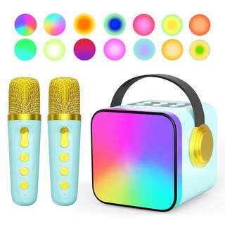 Foto 1 | Foto 1 | Máquina De Karaoke Unih Mini Con 2 Micrófonos Inalámbricos Bluetooth - Venta Internacional.