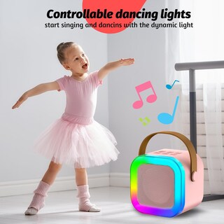 Foto 5 | Foto 5 | Máquina De Micrófono De Karaoke De Juguete Outuvas Para Niños Y Niñas De 4 A 12 Años - Venta Internacional.