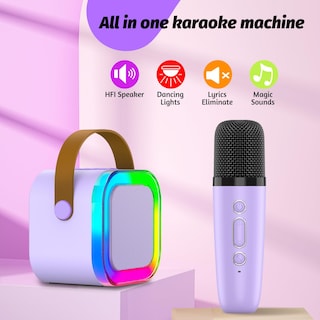 Foto 3 | Foto 3 | Máquina De Micrófono De Karaoke De Juguete Outuvas Para Niños Y Niñas De 4 A 12 Años - Venta Internacional.